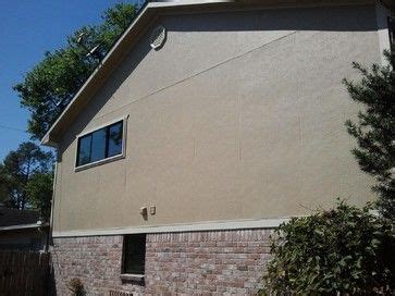 Autumn tan James Hardie stucco panel with sail cloth trim by ASAP Siding and Win - by ASAP ...