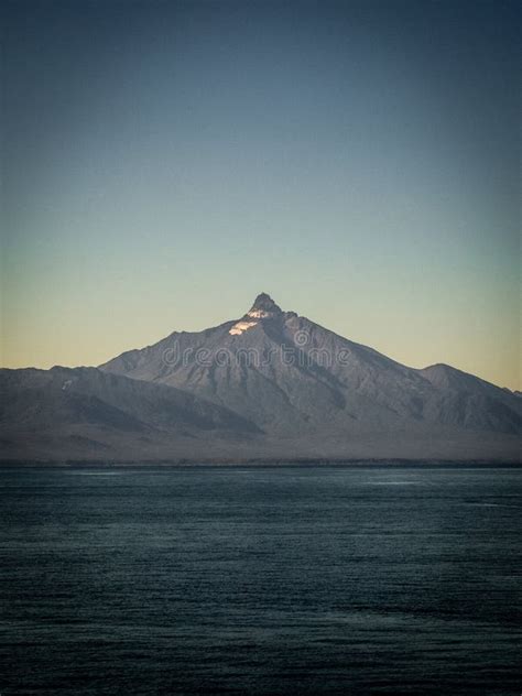 Corcovado Volcano in Patagonia Southern Chile Stock Image - Image of ...