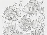 Premium Photo  An Aquarium And Small Fish drawings For kids coloring Page sketch template