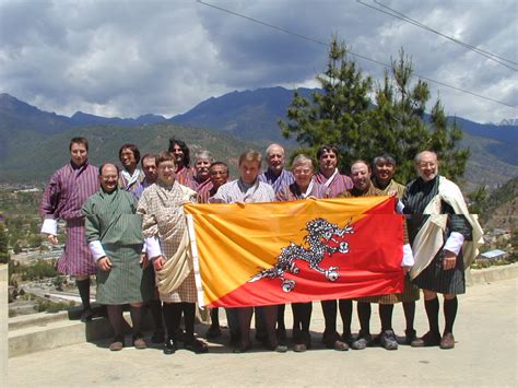 Country Flag Meaning: Bhutan Flag Pictures