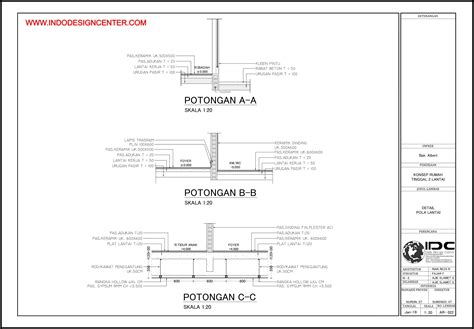 Download Gambar Kerja Detail Pola Lantai Rumah 2 Lant - vrogue.co