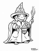 Wizard Coloring Pages Free Printable PDFs  Invite Creativity sketch template