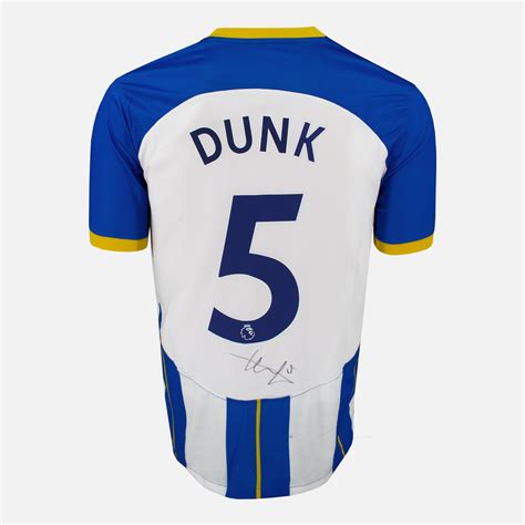 Lewis Dunk Signed Brighton & Hove Albion Shirt Home 2022-23 [22] – The ...