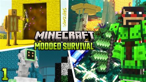 The Return | Minecraft Modded Survival Ep. 1 - YouTube