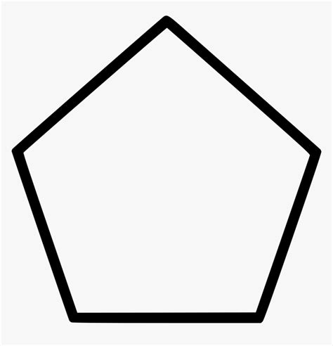 Polygon - Pentagon Shape Transparent, HD Png Download - kindpng