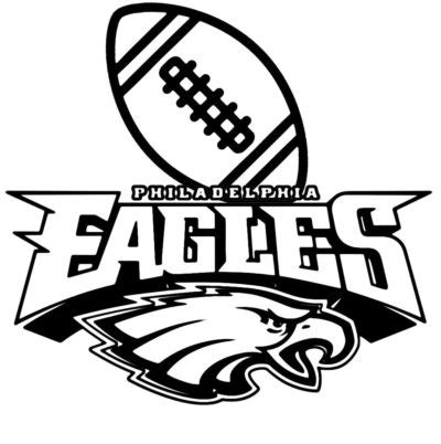 Philadelphia Eagles Logo Coloring Page Philadelphia E - vrogue.co