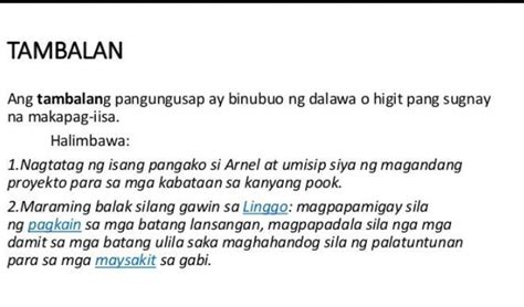 Langkapan Na Pangungusap 10 Halimbawa