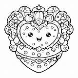 Download Whimsical Heart Character Coloring Page Pages Online  sketch template