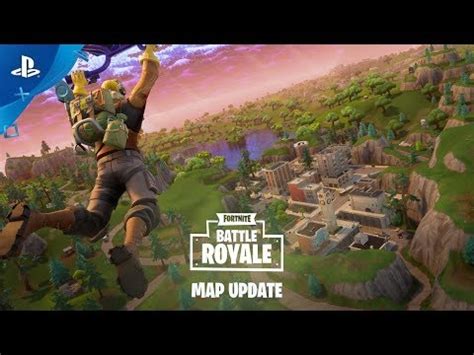 Fortnite – Battle Royale Map Update | PS4