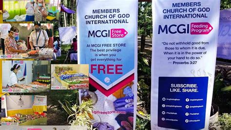 MCGI FREE STORE & MCGI FEEDING PROGRAM - YouTube