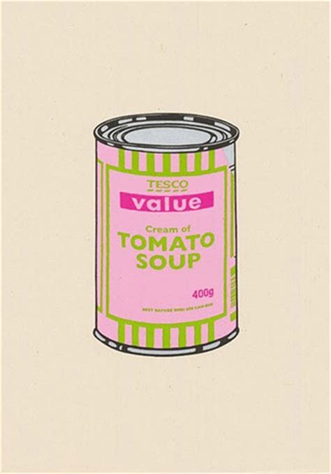 Banksy - Soup Can (Pink / Lime) print for sale - Banksy Prints