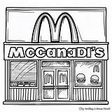 McDonalds Coloring Pages  Free & Printable sketch template