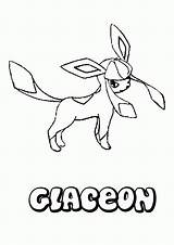 Glaceon Coloring Pages  Coloring Home sketch template