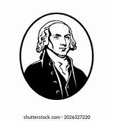 Coloring Pages President James Madison sketch template