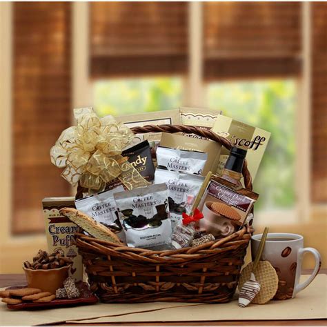 10+ Unique and Easy Coffee Lovers Gift Basket Ideas - Warms My Soul