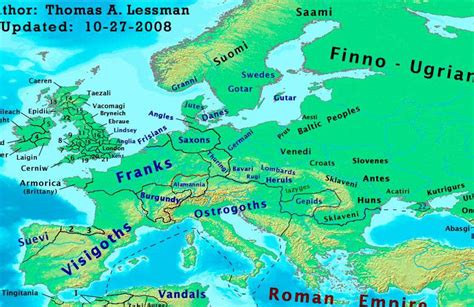 Image - Europe-500ad.jpg - Wiki Atlas of World History