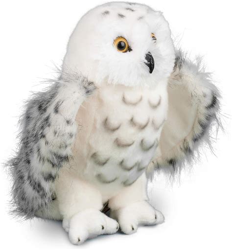 Douglas Wizard Snowy Owl Plush Stuffed Animal Toy 10" White Hedwig ...