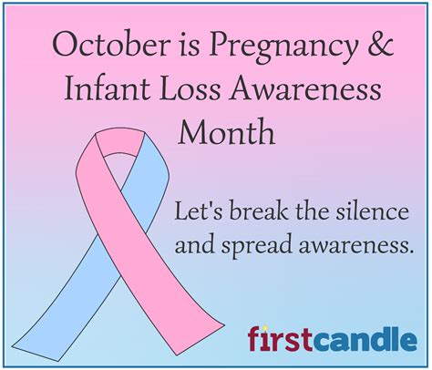 Get Involved this October for Pregnancy & Infant Loss Awareness Month - First Candle