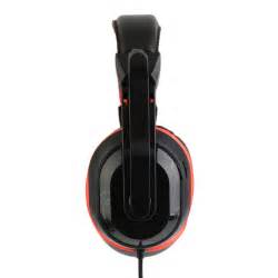 3.5mm Adjustable Gaming Headphones Black and Red