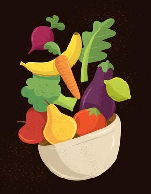 Healthy Food Vector Art, Icons, and Graphics for Free Download