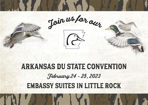 Arkansas DU 2023 State Convention - Little: Fri, Feb 24, 2023