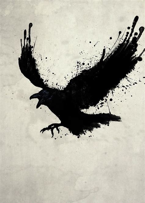 Raven by Nicklas Gustafsson | Arte de cuervo, Tatuaje de cuervo, Cuervo dibujo