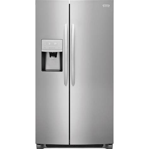 Frigidaire FGSS2635TF Gallery Series 36 Inch Side By Side Refrigerator with 25.5 Cu. Ft ...