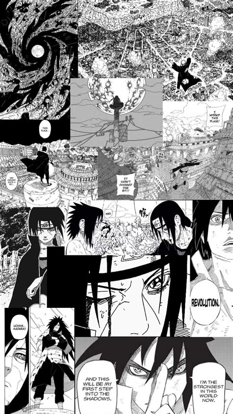 Naruto Manga Panels Sasuke And Itachi - img-foxglove