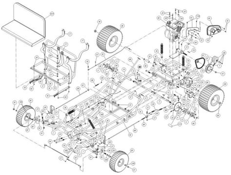 Yerf Dog 3205 Parts List | GoKartGuide