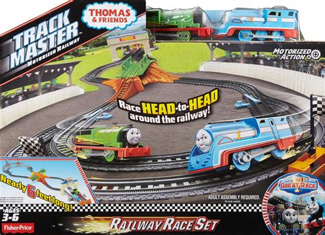 Fisher-Price Thomas Friends TrackMaster Motorized Railway Race Playset | eBay