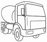 Concrete Mixer Truck Coloring Page  Free And Printable sketch template