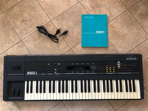 MATRIXSYNTH: Ensoniq ESQ-1 Digital Wave/Analog Polyphonic Synthesizer