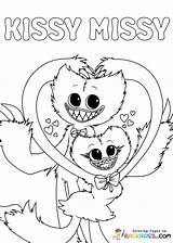 Kissy Missy Coloring Pages sketch template