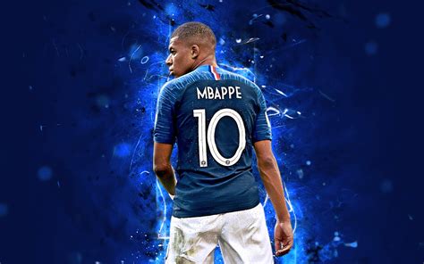 Download French Soccer Kylian Mbappé Sports HD Wallpaper