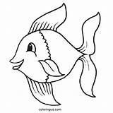Fish Coloring Pages Free Printable PDF sketch template