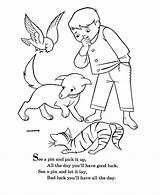 BlueBonkers  Nursery Rhymes Coloring Page Sheets See A Pin Mother sketch template