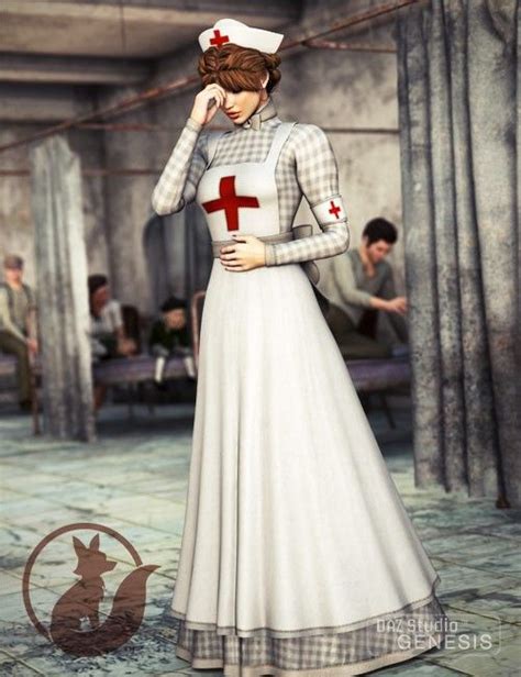 https://www.daz3d.com/victorian-nurse | Historical clothing, Nursing ...