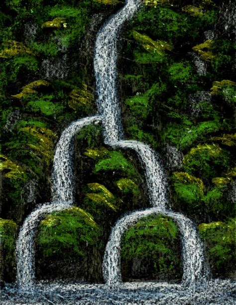 Paradise Falls | Continuing my obsession with waterfall draw… | John | Flickr