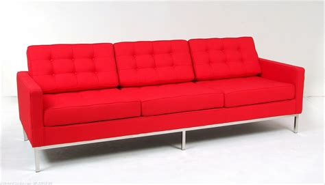 Florence Knoll: Sofa Reproduction - Leather | ModernClassics.com