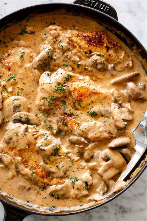 Chicken Stroganoff - Cafe Delites