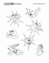 Germ Coloring Pages  Home sketch template