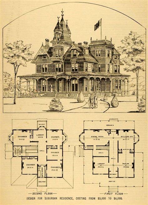 Queen Anne Victorian Home Plans - Hotel Design Trends