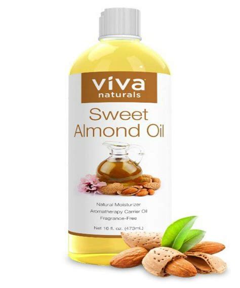 Sweet Almond Oil for Hair and Skin