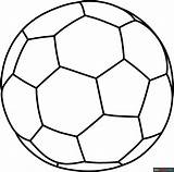 Soccer Ball Coloring Page  Easy Drawing Guides sketch template