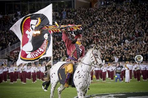 Chief Osceola and Renegade | Florida state mascot, Florida state seminoles football, Florida ...