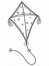 Kite Coloring Pages Printable For Free Download sketch template