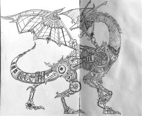 Steampunk dragon | Art Amino