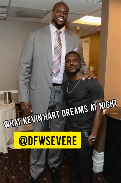 Kevin Hart And Shaq Standing Next To Each Other