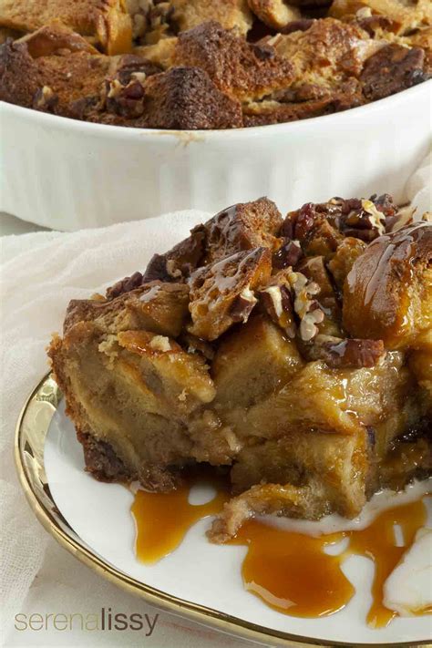 Pecan Pie Bread Pudding - Serena Lissy