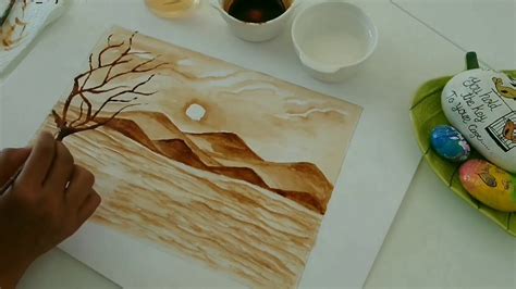 Coffee Painting - YouTube